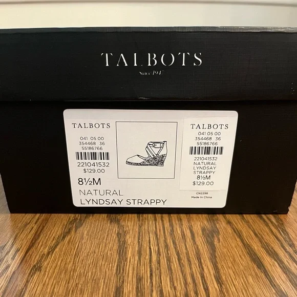 Natural Linen Espadrille with Wedge Heel and Elasticized Adjustable Strap - Picture 6 of 6